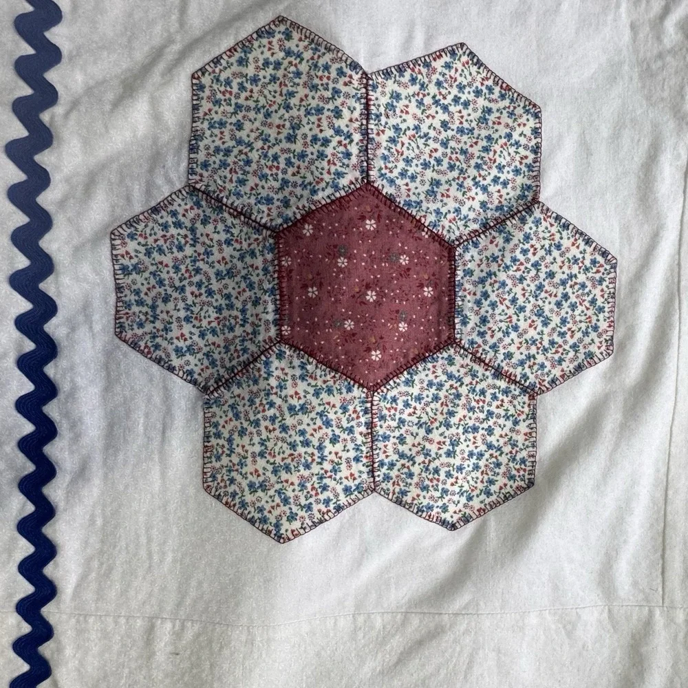 Handmade patchwork quilt